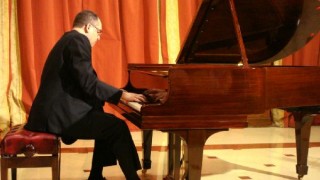 Martín Leopoldo Díaz pianista Claridge Hotel
