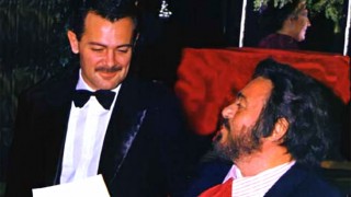 Luciano Pavarotti Martin Wullich tenor periodista