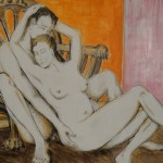 el color de las caricias muestra daniel ifer artista
