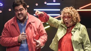 carcajada salvaje teatro humor verónica llinás darío barassi actriz actor