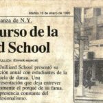 Héctor Zaraspe maestro danza juilliard school