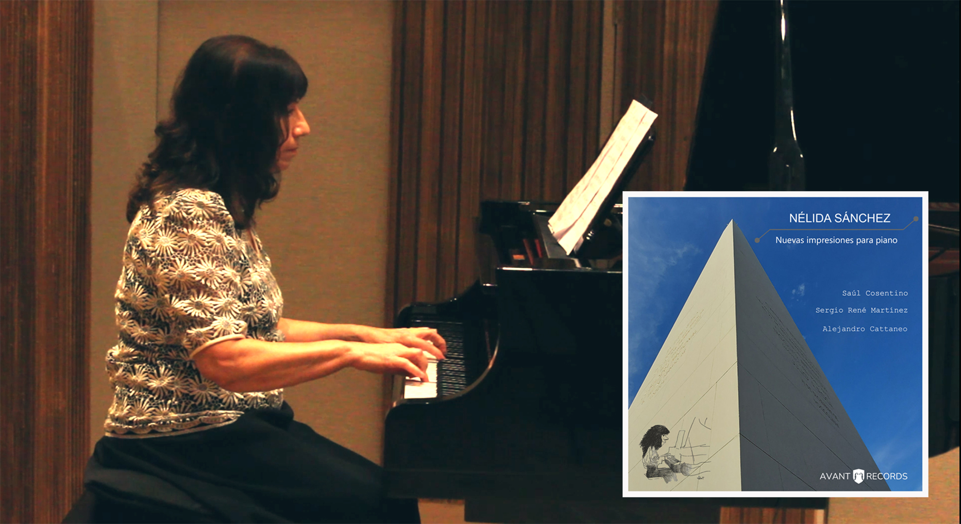 Nélida Sánchez pianista nuevas impresiones para piano disco