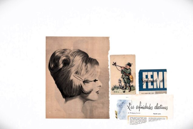 las afinidades electivas collage nora iniesta artista arte