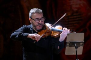 Maxim Vengerov violinista Polina Osetinskaya pianista Ciclo Aura